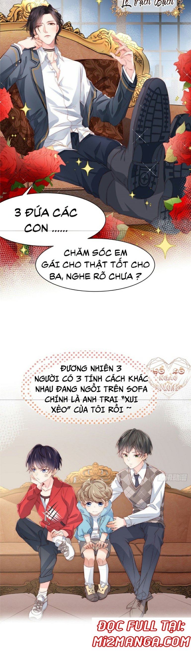 đoàn sủng lão đại ba tuổi rưỡi chapter 0.1 2