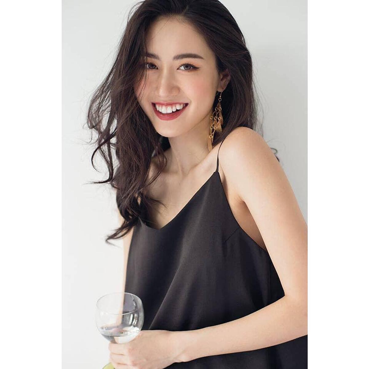 Áo 2 dây cổ tim - Thời trang SIU HOT