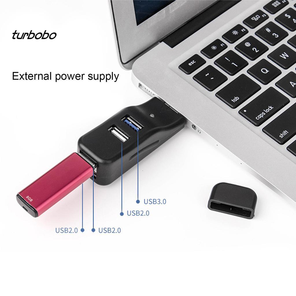 Đầu Chia 4 Cổng Usb 2.0 / 3.0 Cho Laptop / Máy Tính