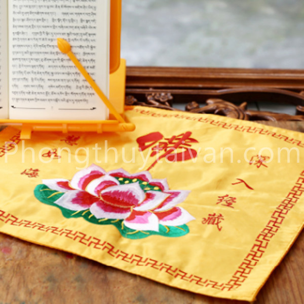 Túi vải Phật giáo SIÊU TIỆN 35cm 2 lớp satin