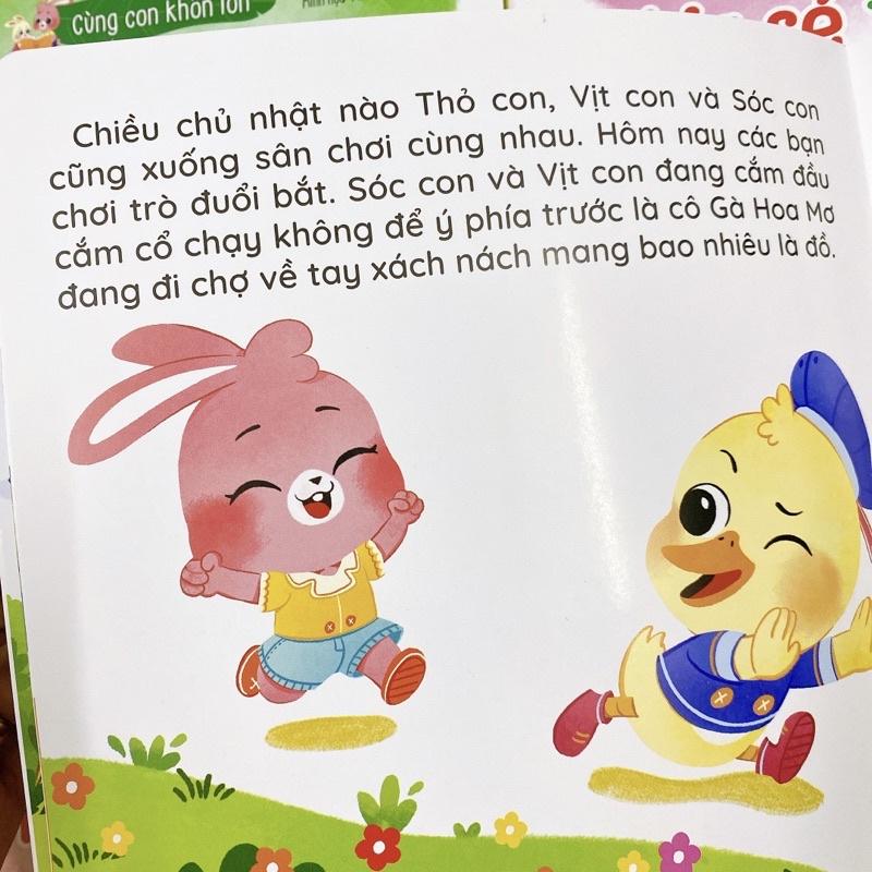 Bộ 10 Cuốn Ehon Cùng Con Khôn Lớn