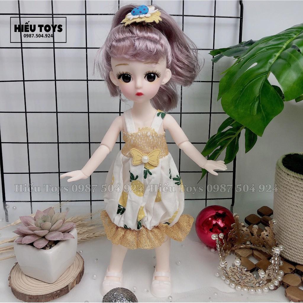 Búp Bê Cho Bé Gái Búp Bê Chibi 30cm Hàng Cao Cấp Có Khớp Cử Động Mọi Hướng Đồ Chơi Trẻ Em