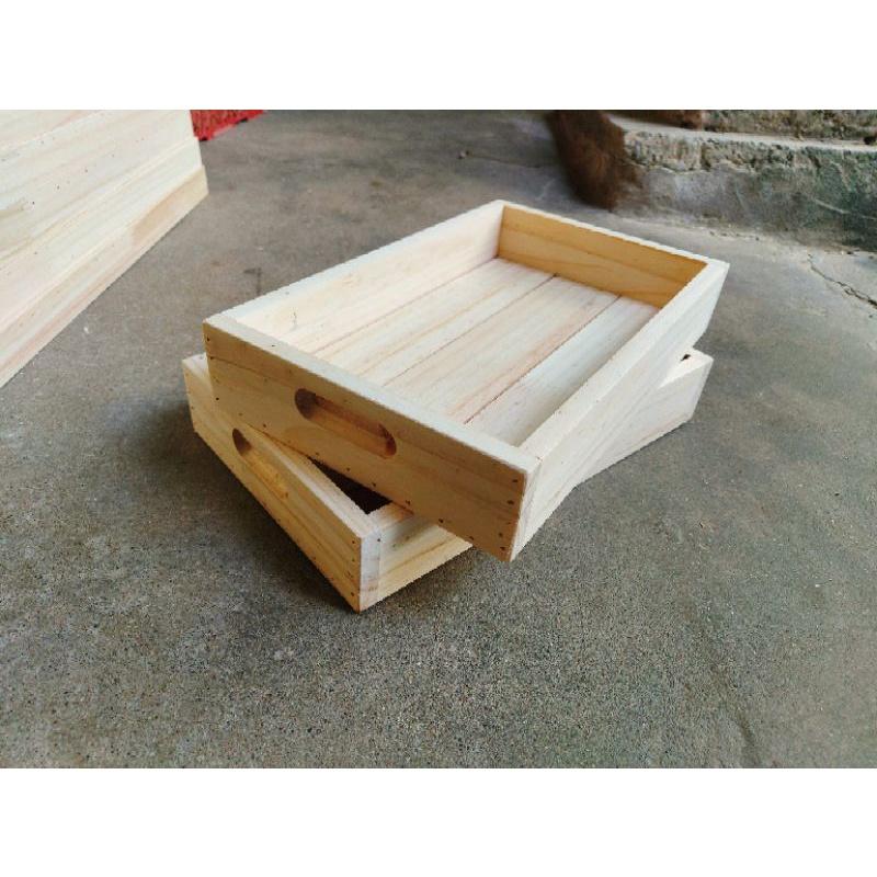 Khay gỗ 30×20×5 đặt riêng