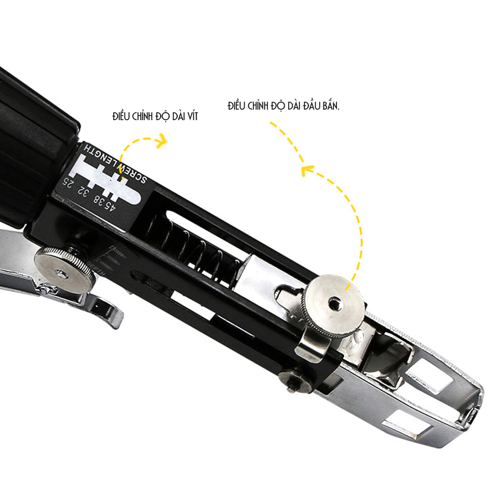 Bộ Đầu Súng Kit Bắn Vít Liên hoàn siêu nhanh lên Gỗ, Ván, Pallet, Thạch Cao – Phụ kiện Lắp Máy Khoan tiết kiệm 30 lần sức lực, tiết kiệm 20% chi phí, gọn gàng siêu tiện dụng