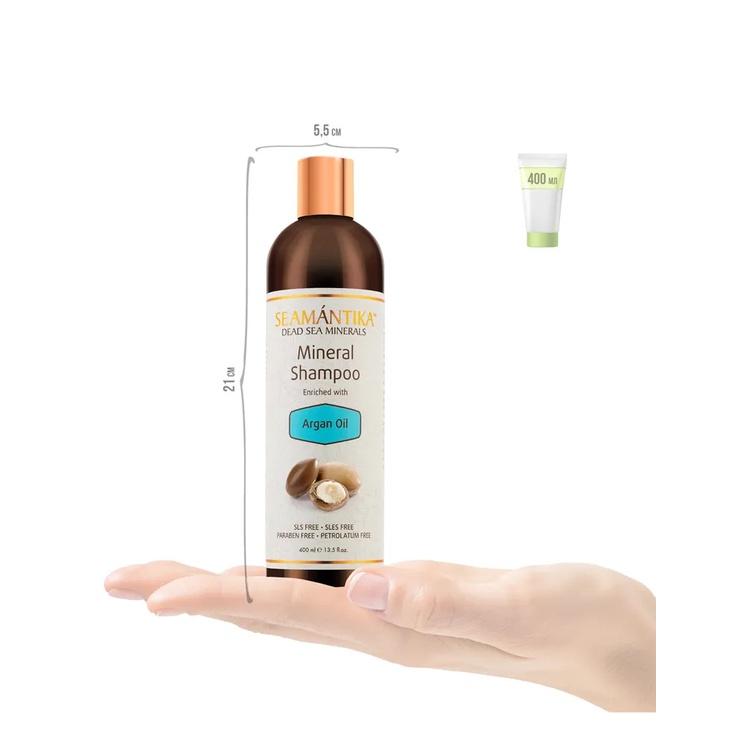 Dầu Gội Giàu Khoáng Chất từ Dầu Argan - MINERAL SHAMPOO - ARGAN OIL - Seamantika