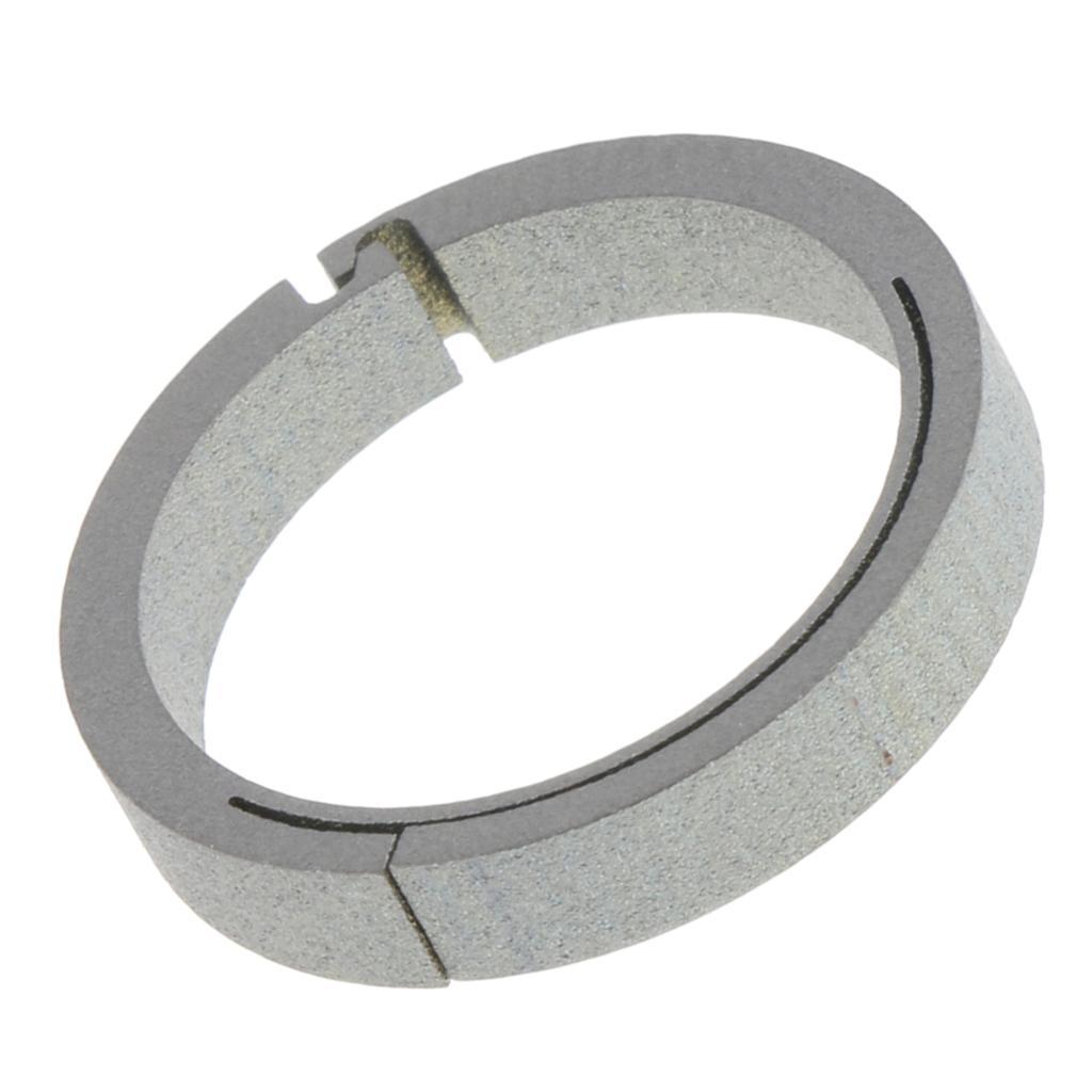 3pcs Titanium Ring Buckle Keychain Carabiner Round Snap Hook Open Clip