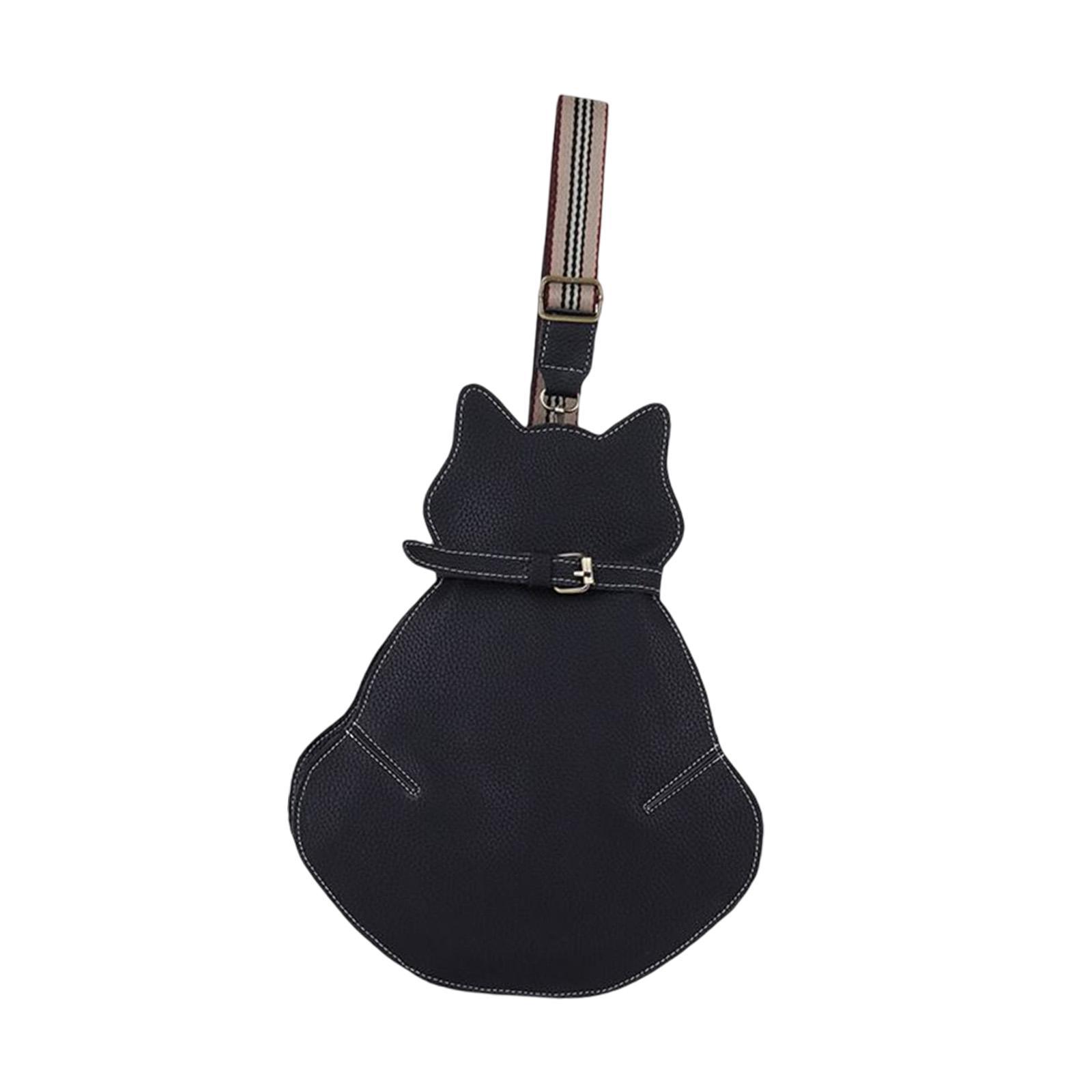 Bags for Women Crossbody Bag Casual fashion Daypack Lady Gift PU Leather Cute cat shape for Travel Fitness Outdoor
