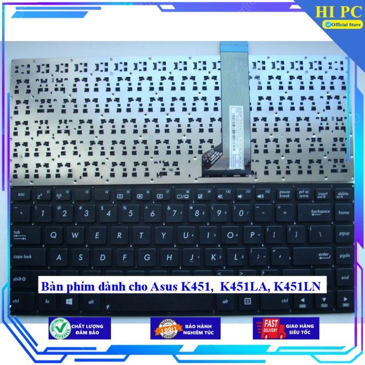 Hình ảnh Bàn phím dành cho Asus K451 K451LA K451LN  - Hàng Nhập Khẩu