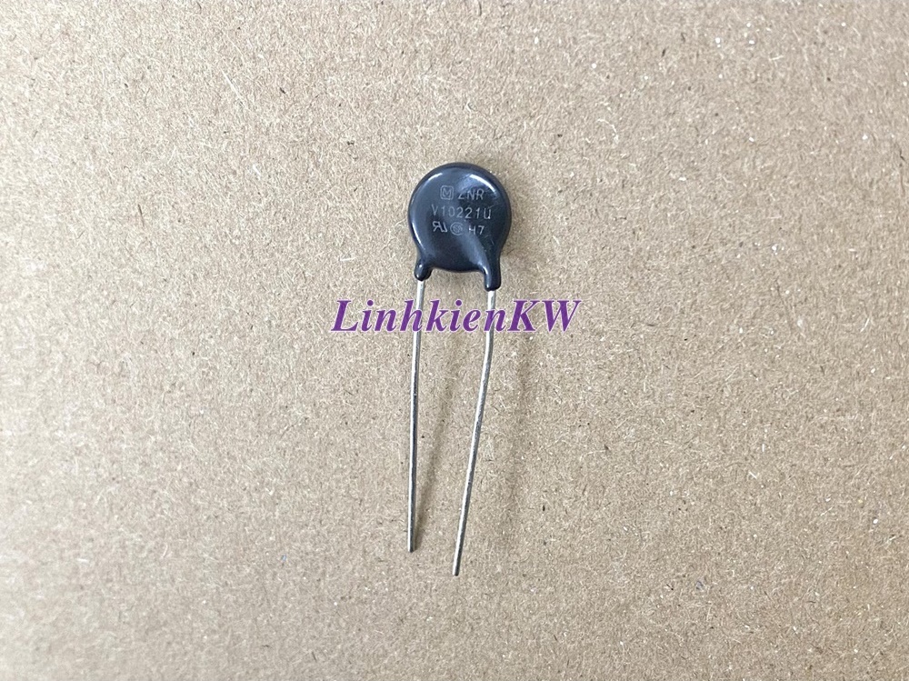 20 cái Bảo vệ 100v V10221u mới chính gốc kích thước 10mm, ZNR , tụ nổ, tụ bảo vệ quá áp điện 100v, 110v.
