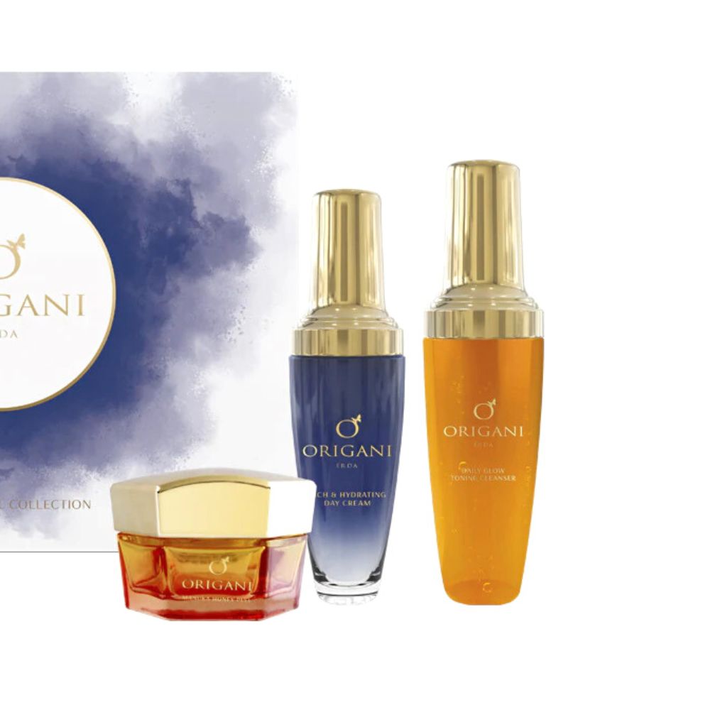 Bộ Dưỡng Da Origani Erda Luxury Facial Collection  (3 sản phẩm) Có Chứng Nhận Hữu Cơ - Xuất Xứ Úc