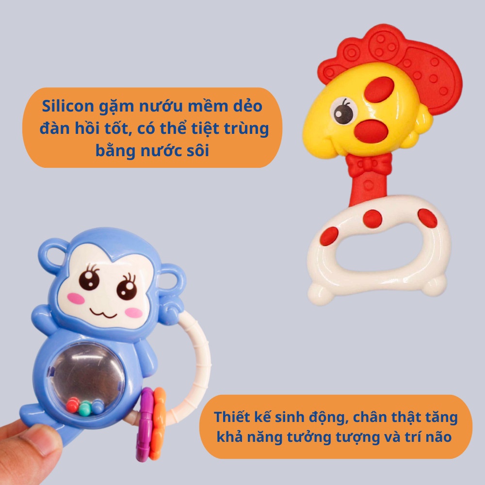 Túi đồ chơi xúc xắc 5 món Toys House 776-1 cho bé