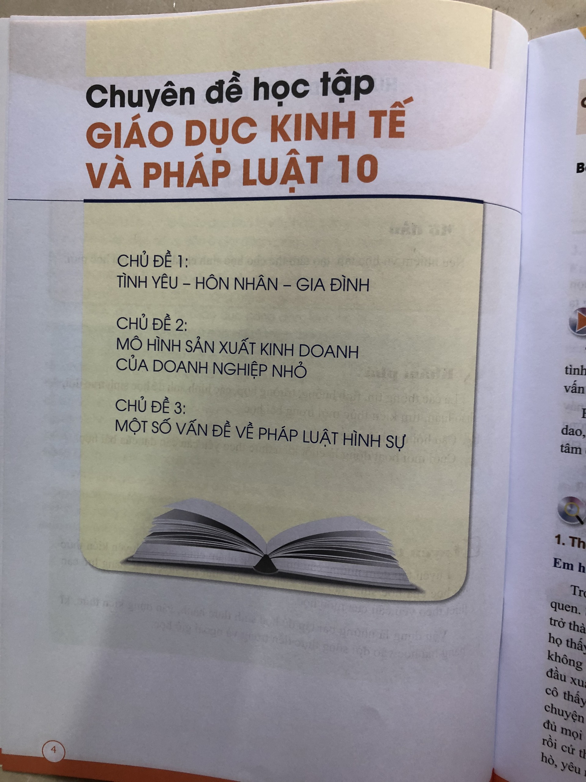 Sách Chuyên đề học tập Giáo dục Kinh tế và Pháp luật 10 Cánh Diều (bán kèm 1 gọt chì)