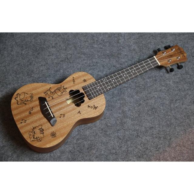 Đàn ukulele concert gỗ