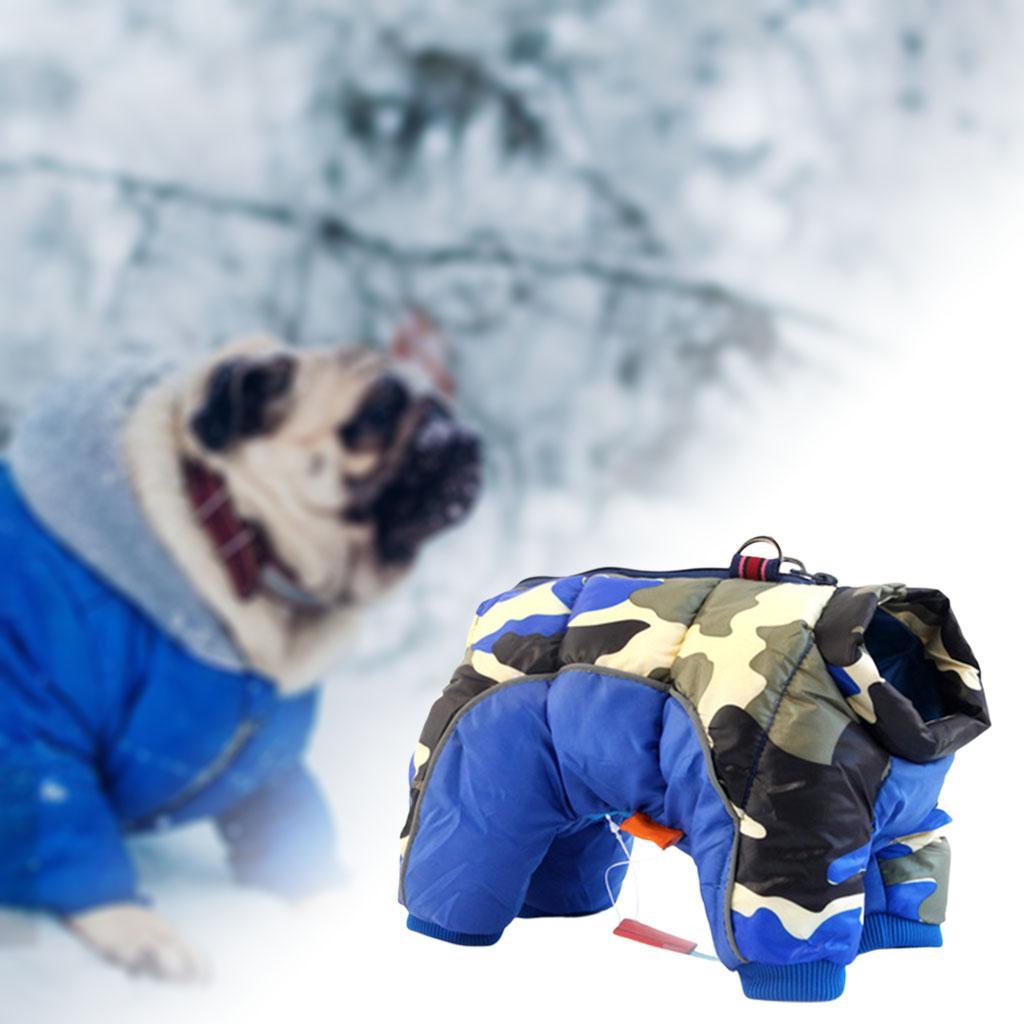 Winter Pet Dog Clothes Warm Jacket Thicker Cotton Coat Waterproof Clothing