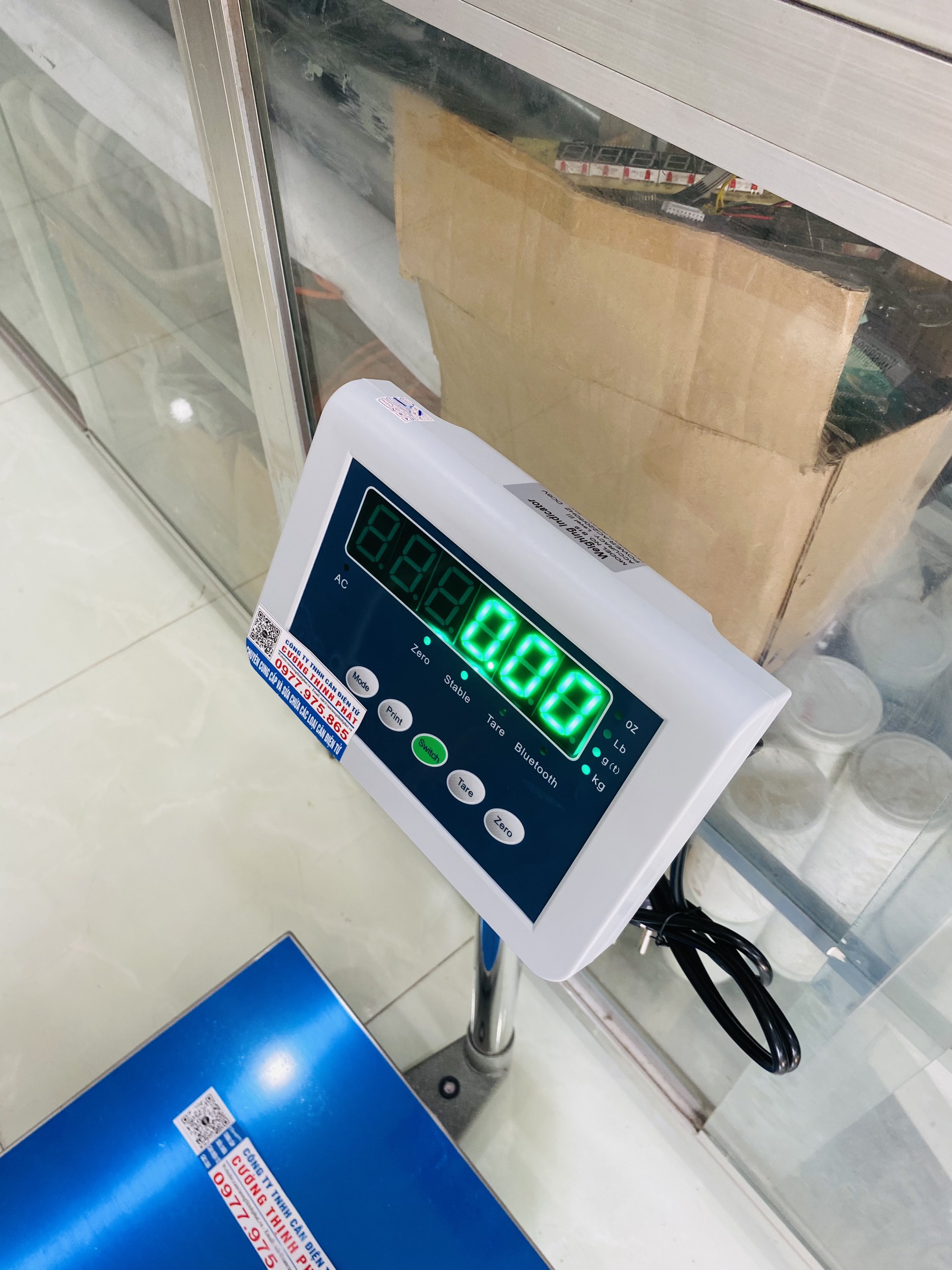 CÂN BÀN ĐIỆN TỬ 200KG B19 ABS mức tải 200kg, mặt cân 40x50cm