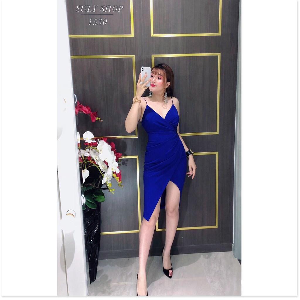 ĐẦM 2 DÂY BODY NHÚNG EO