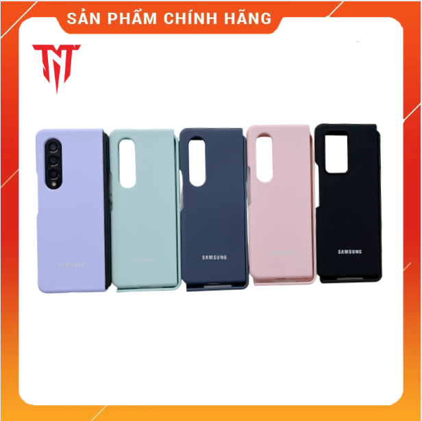 Ốp Điện Thoại Silicon Dẻo Phối Vải Flannel Bảo Vệ Cho điện thoại Samsung Galaxy Z Fold 4 3 5G- hàng nhập khẩu