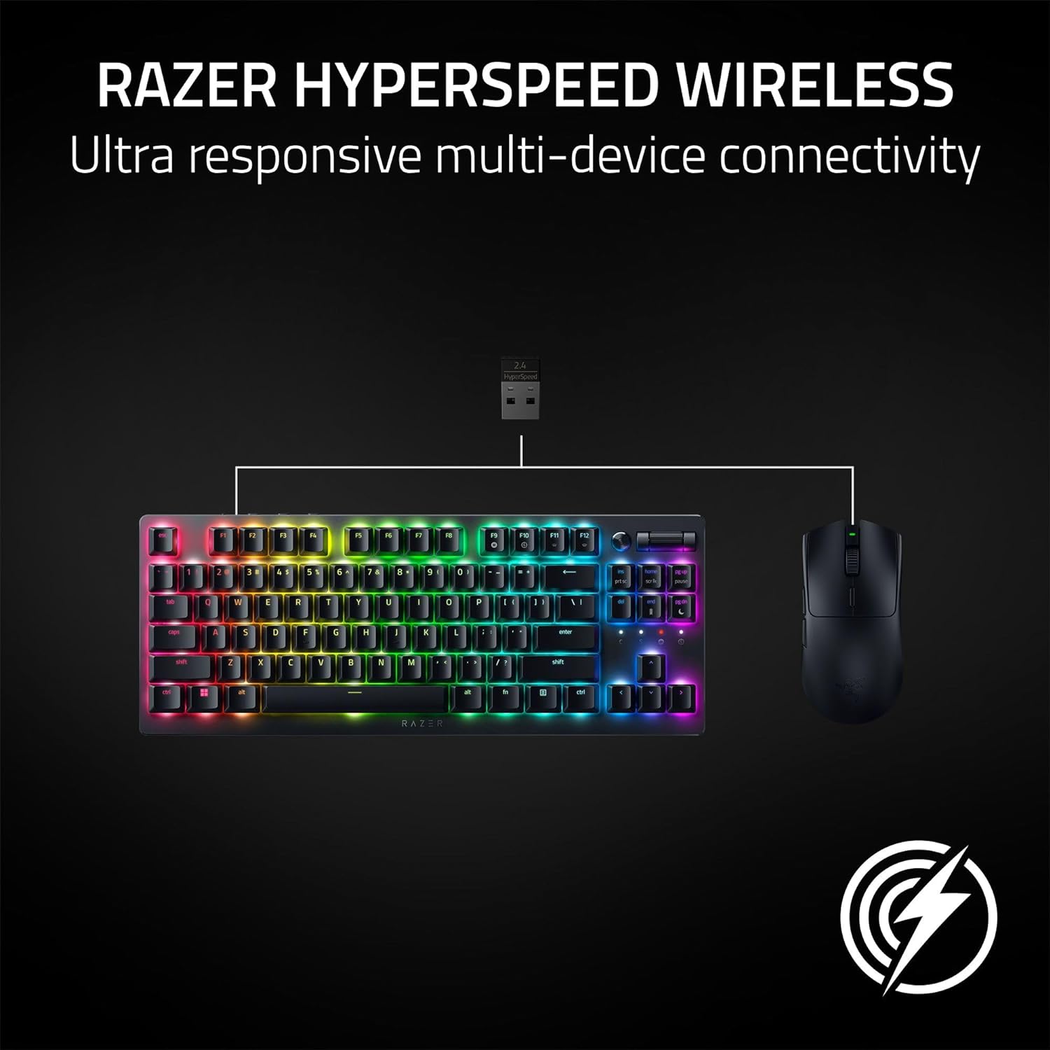 Chuột không dây Razer Viper V3 Hyperspeed - Wireless Esports Gaming Mouse_Mới, hàng chính hãng