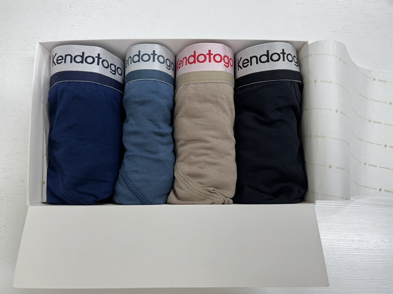 COMBO 4 cái Quần lót nam Boxer Kendotogo màu ngẫu nhiên - L