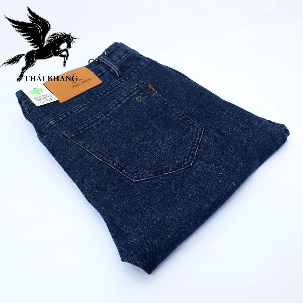 Jean nam ống suông co giãn vải mềm cao cấp hàng đẹp xuất khẩu size 55-85kg