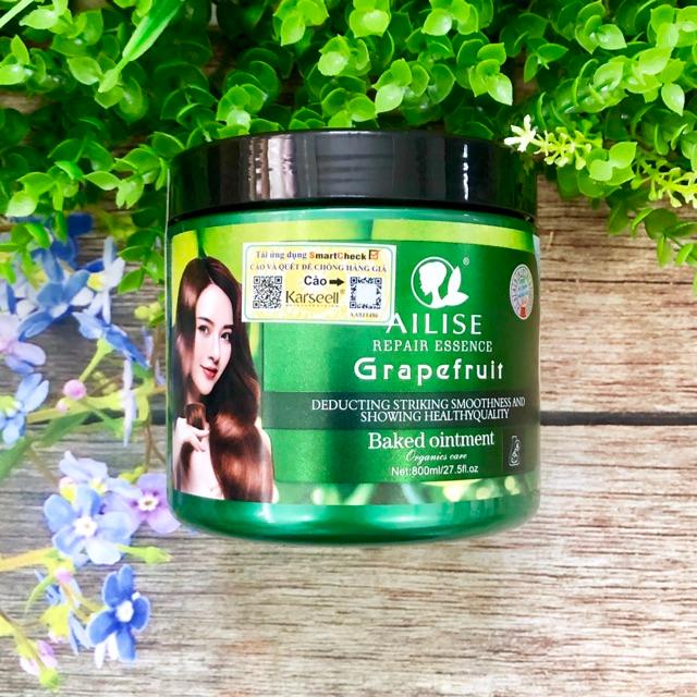 Hấp dầu bưởi Grapefruit Ailise siêu mượt phục hồi tóc cao cấp 800ml