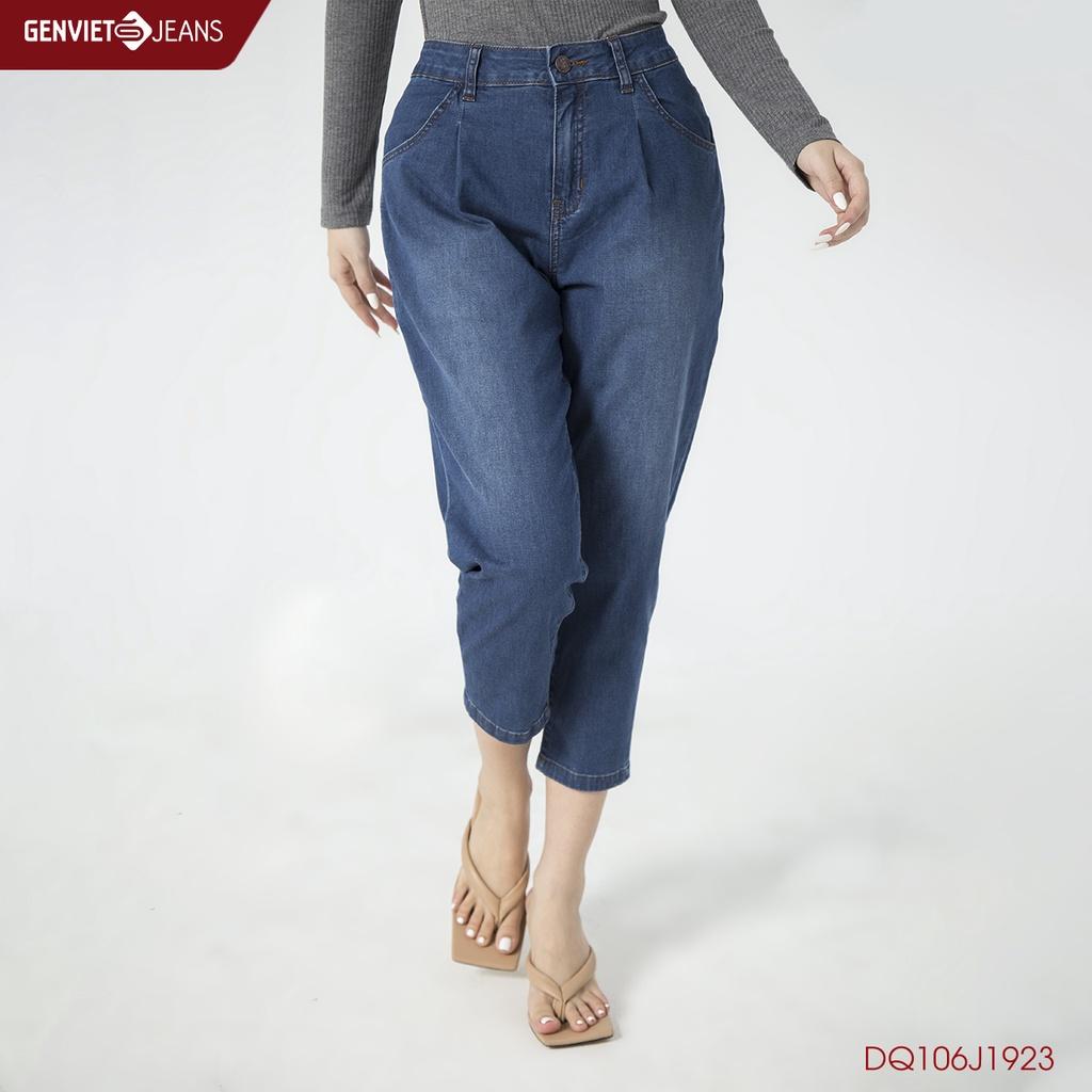 Quần dài jeans nữ GENVIET DQ106J1923