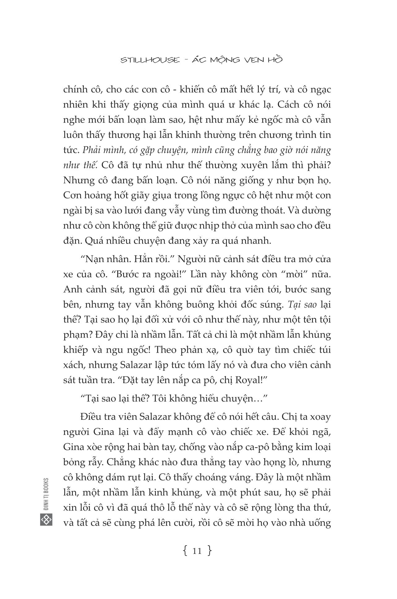 Sách Stillhouse - Ác Mộng Ven Hồ Stillhouse