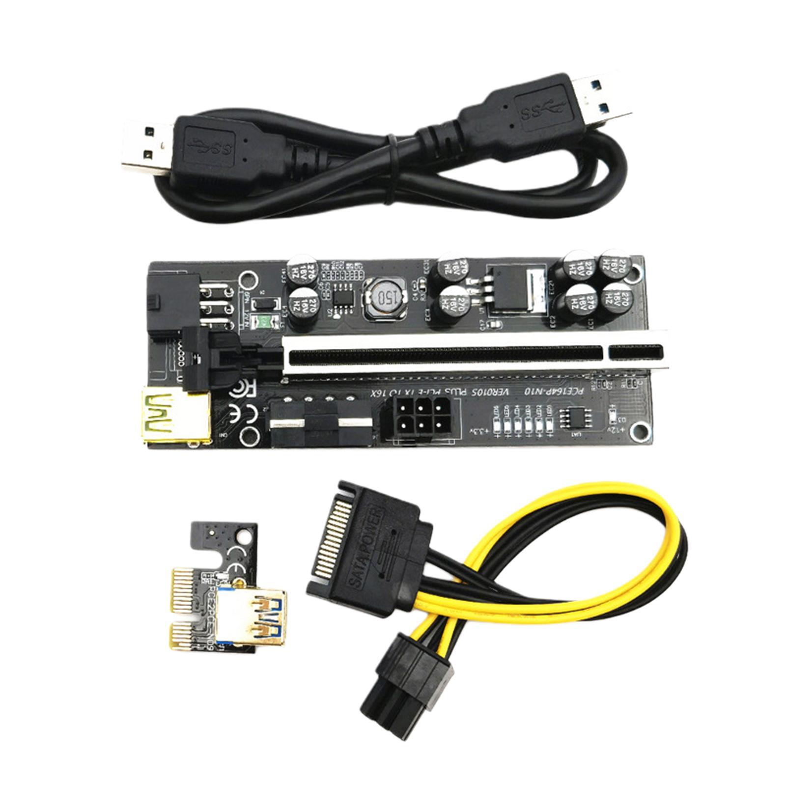 Riser  x16 USB3.0 Cable  Card