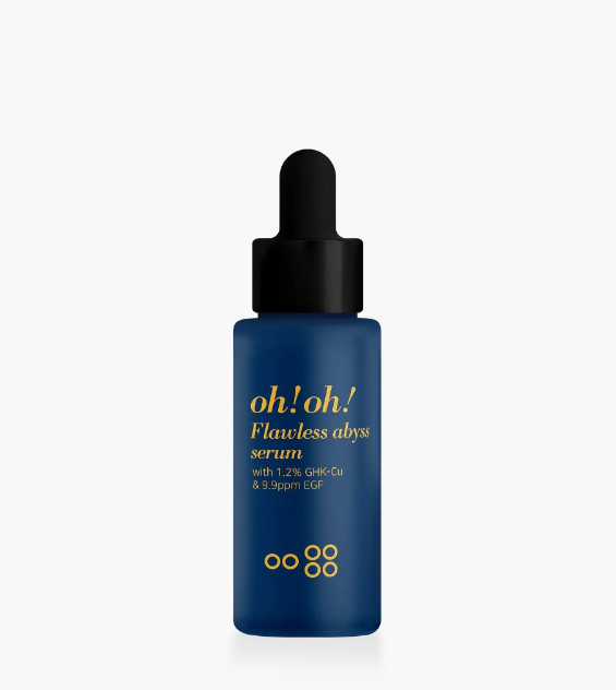 Serum Giảm Sẹo Lõm Oh!Oh! Flawless Abyss Serum (with 1.2% GHK Cu & 9.9ppm EGF) 15g