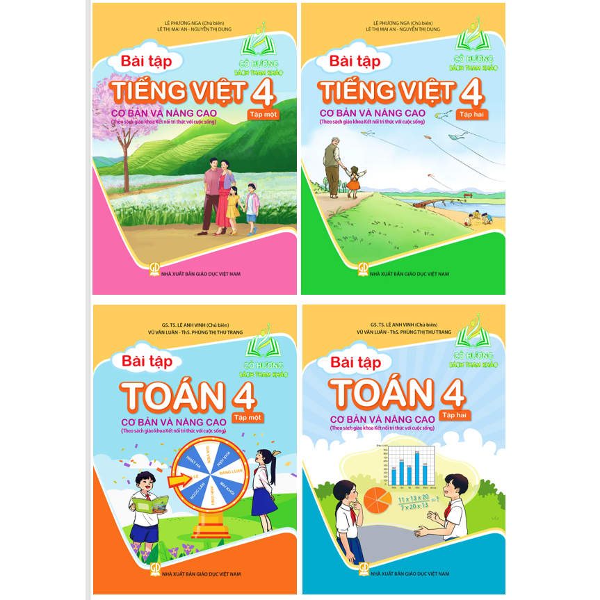 Sách - Bài tập toán 4 cơ bản và nâng cao - tập 1