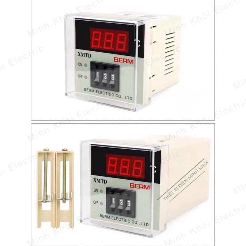 Đồng Hồ Nhiệt Độ Berm XMTD-2001, bộ điều khiển nhiệt độ xmtd-2001,đồng hồ hiển thị và điều khiển