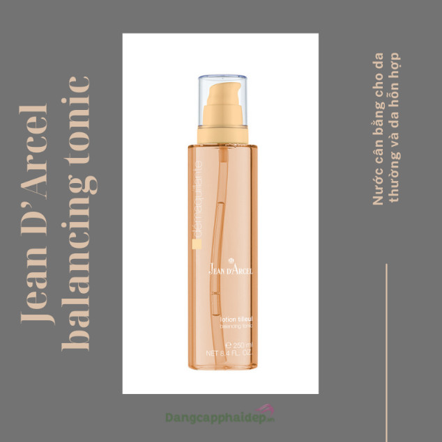 Nước hoa hồng cân bằng ẩm Jean D’Arcel Balancing Tonic 250ml