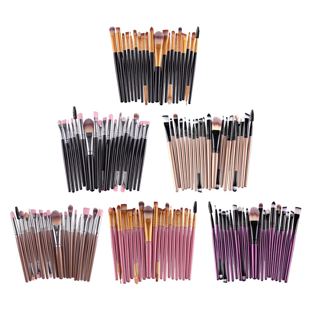 20pcs/Set Professhional Makeup Brushes Foundation Powder Brush