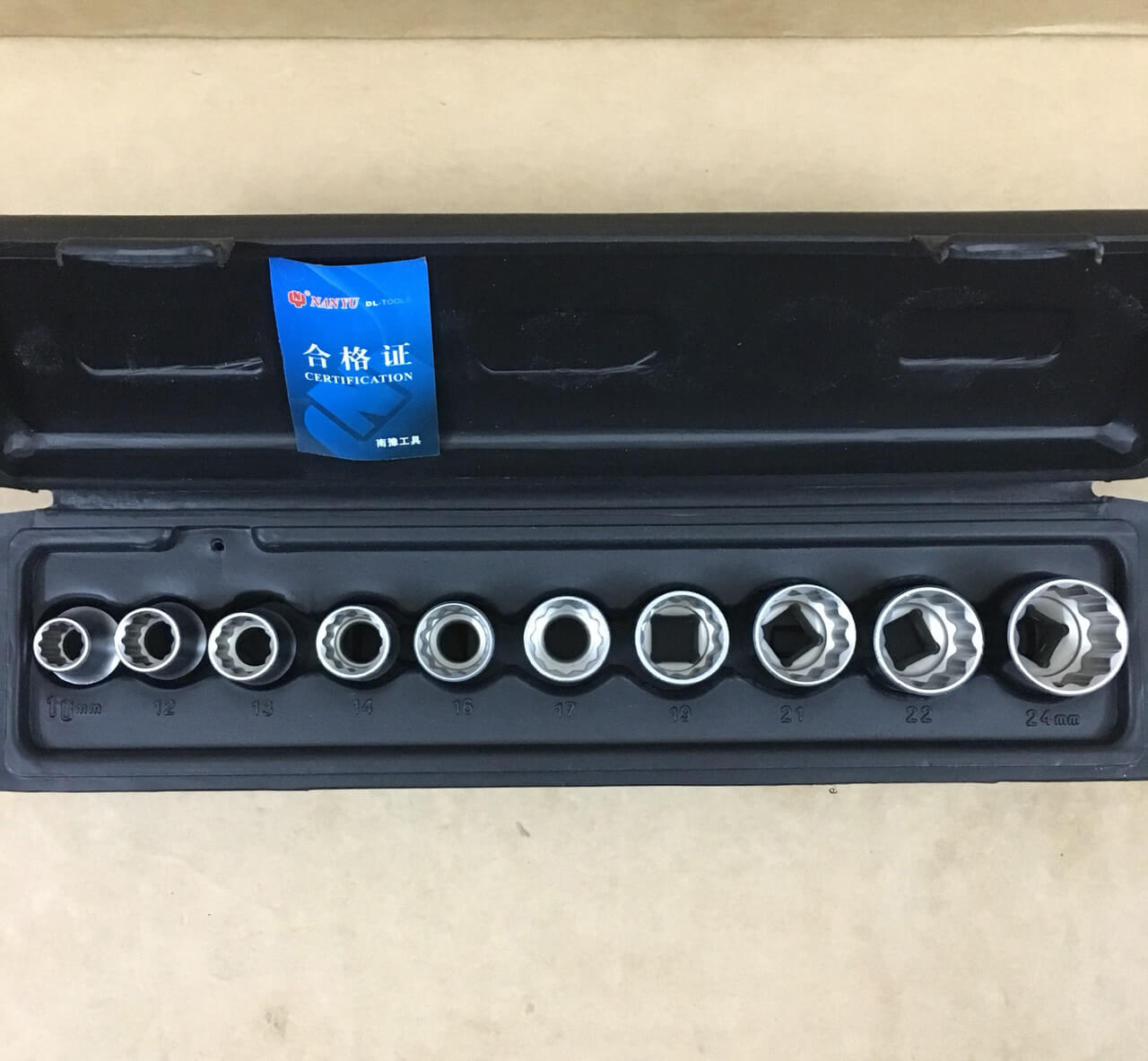 Bộ đầu khẩu Hoa Thị ½ 11 Chi tiết, típ hoa thị 10 – 24mm