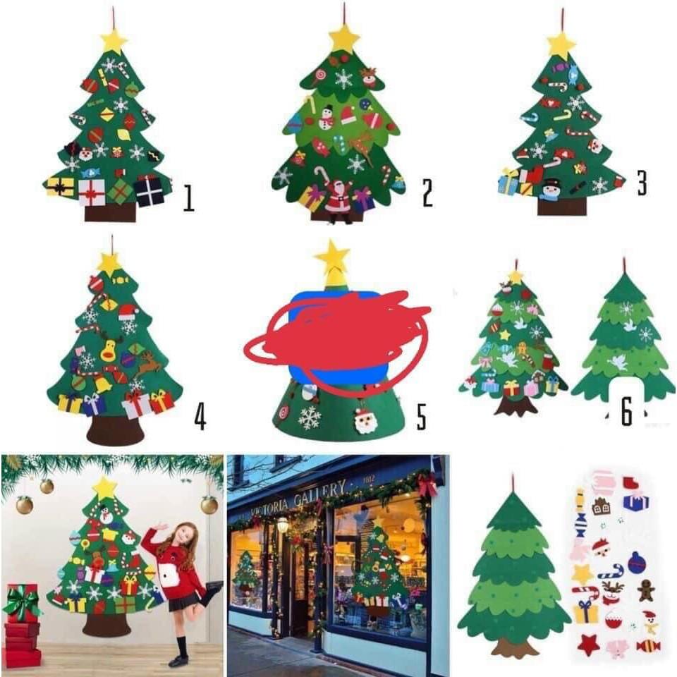 CÂY THÔNG DÁN ĐẸP LUNG LINH ĐÓN NOEL CÙNG BÉ