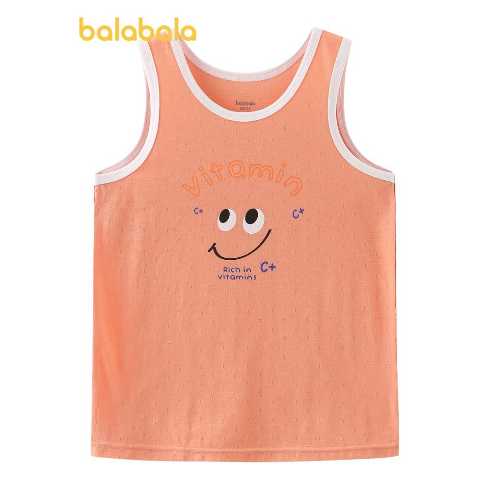 Set 2 áo ba lỗ bé trai hãng BALABALA chất cotton cực mát và đáng yêu (CÓ ẢNH THẬT)