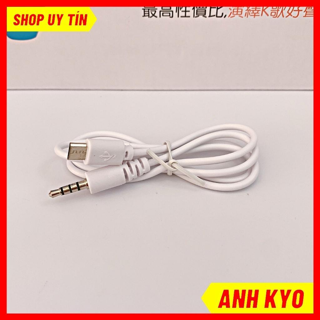 Dây LiveStream Kiêm Lấy Nhạc Cho Sound Card V8, Mic C7,C11, C16, C25