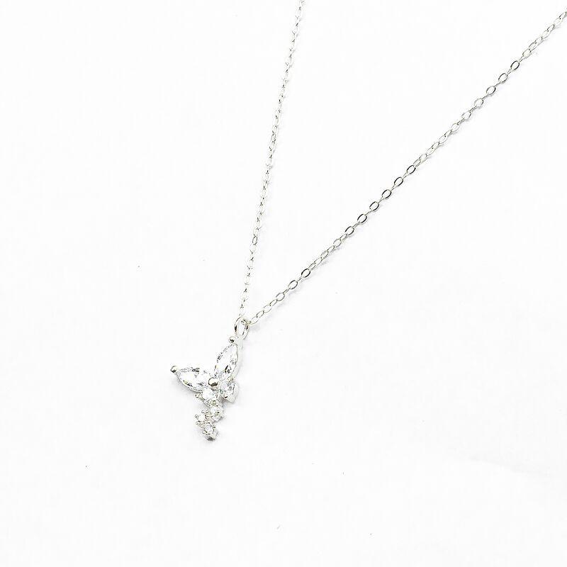 Vòng cổ Bling It nơ đính đá bạc BIVC243