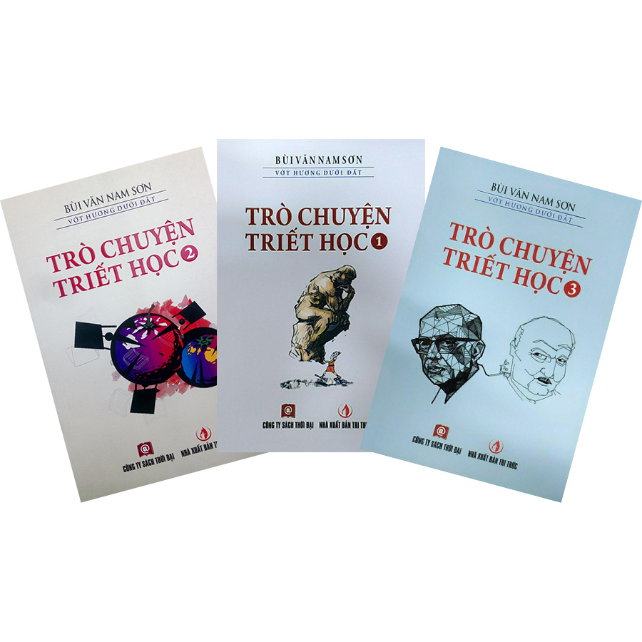 Combo 3 Cuốn: Trò Chuyện Triết Học Tập 1,2,3