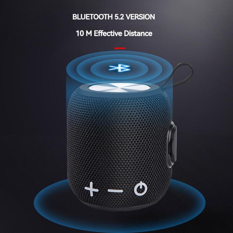 Máy tính xách tay loa bluetooth sức mạnh cho loa phụ không dây ngoài trời nhỏ ngoài trời Color: red