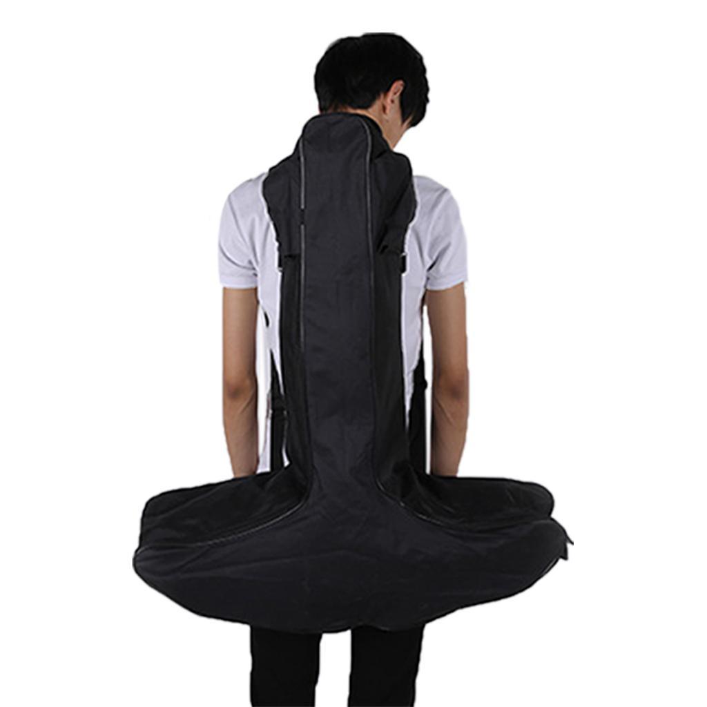 T Shape Oxford Bow Backpack Holder Hunting Accessory Black/Camo