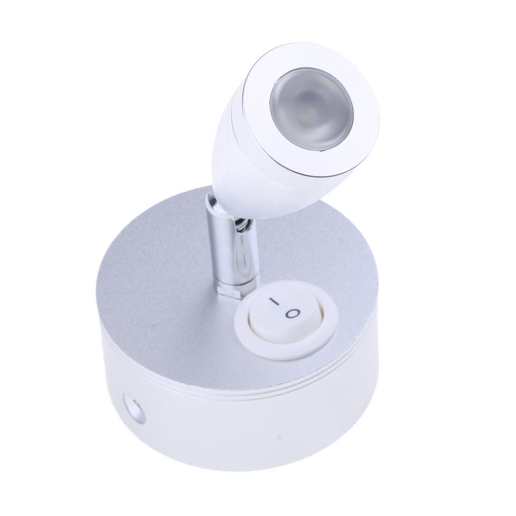 2 Pieces Spot Reading Light Switch Camper Trailer Boat Interior LED Light