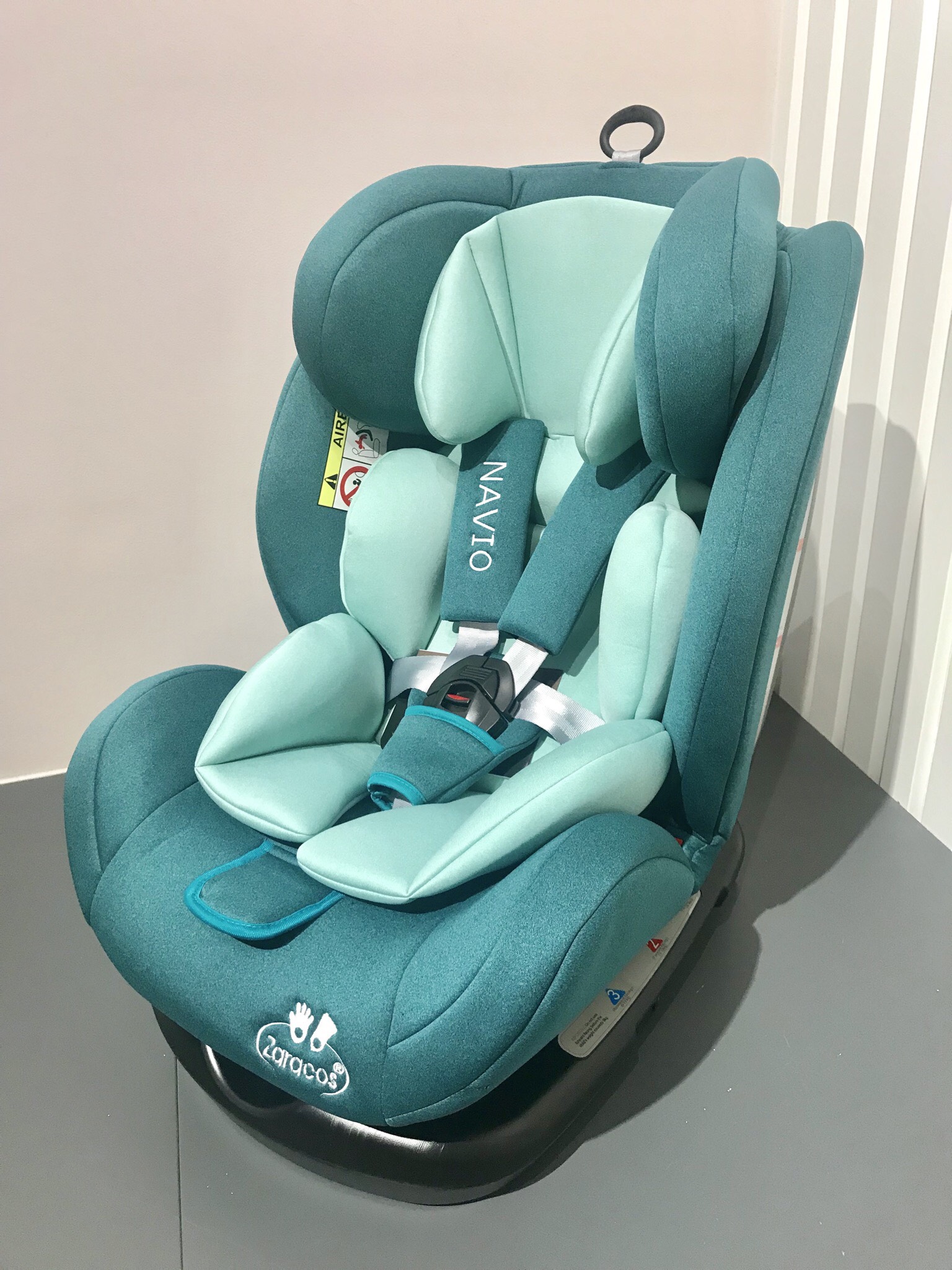 Ghế Ngồi Ô Tô Zaracos Navio 5196 Isofix Cho Bé Từ Sơ Sinh Đến 12 Tuổi