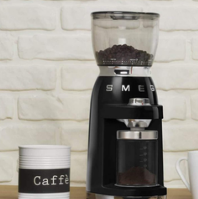 Máy xay hạt cà phê SMEG CGF11BLEU màu Đen Hàng chính hãng