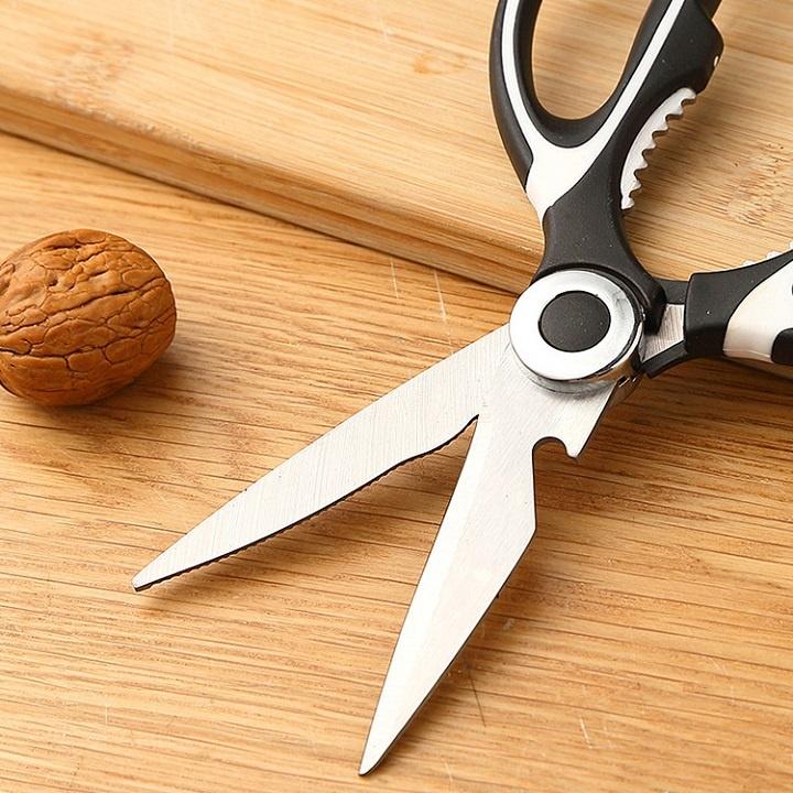Kéo cắt gà , cắt xương , rau củ quả, các loại hạt , mở nắp bia ,nhà bếp đa năng