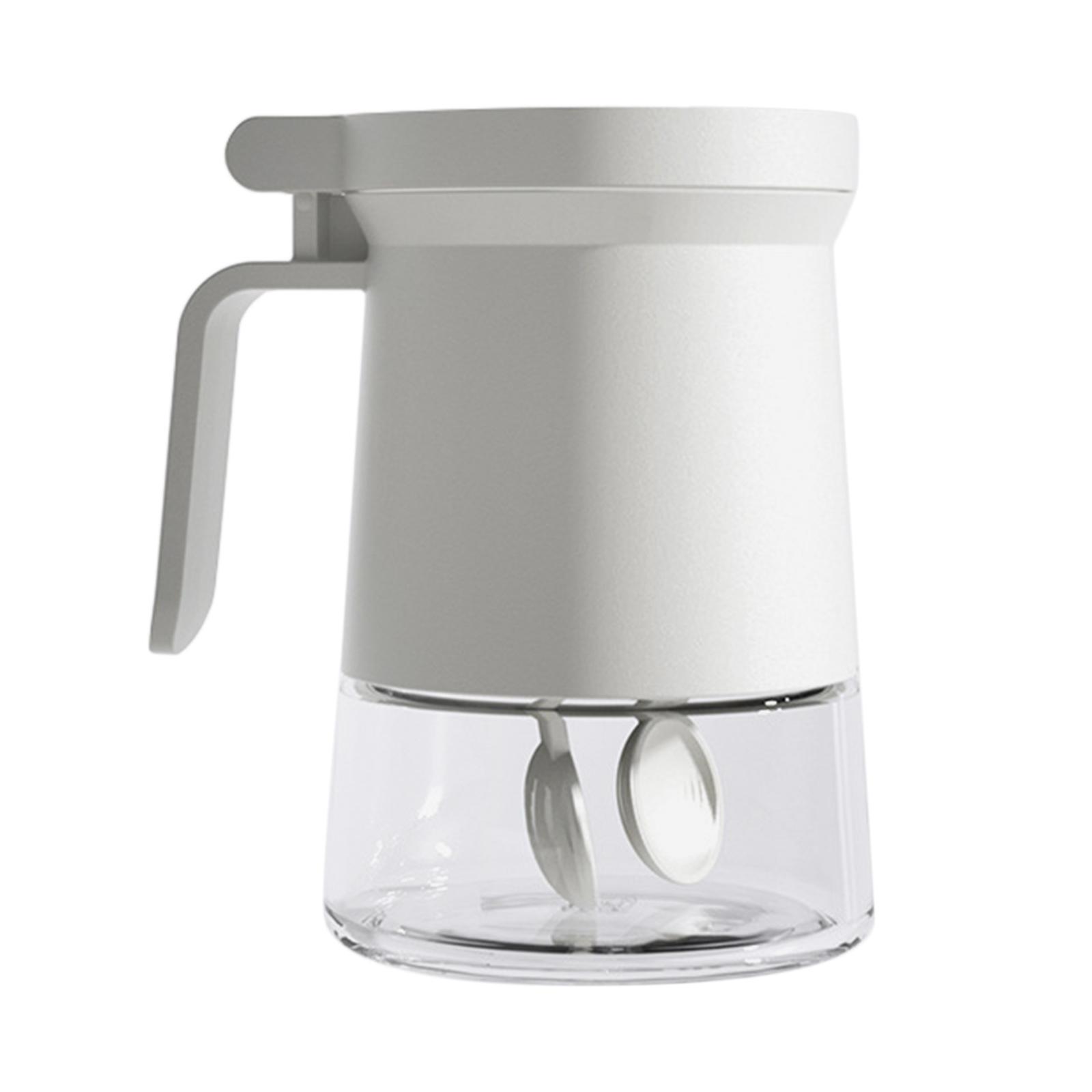 Storage Jar Container Glass with Lid Airtight for Household Kitchen Tool Green