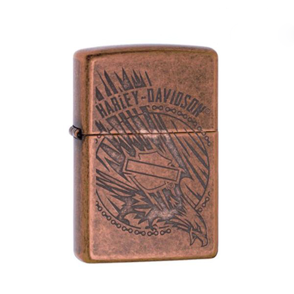 Bật Lửa Zippo 29664 – Zippo Harley-Davidson Antique Copper Eagle