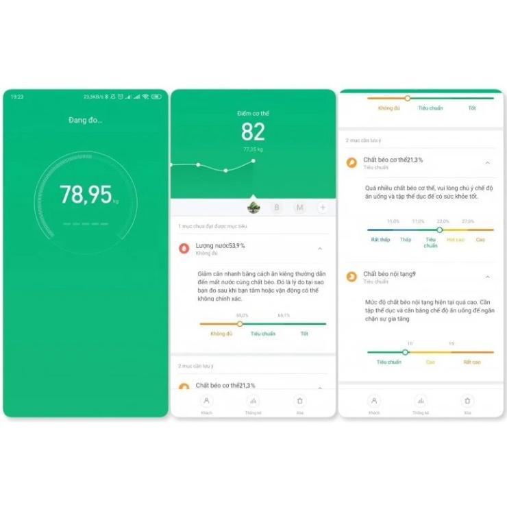 Cân thể chất Xiaomi gen2 Body Fat Scale 2 - Hàng Chính Hãng