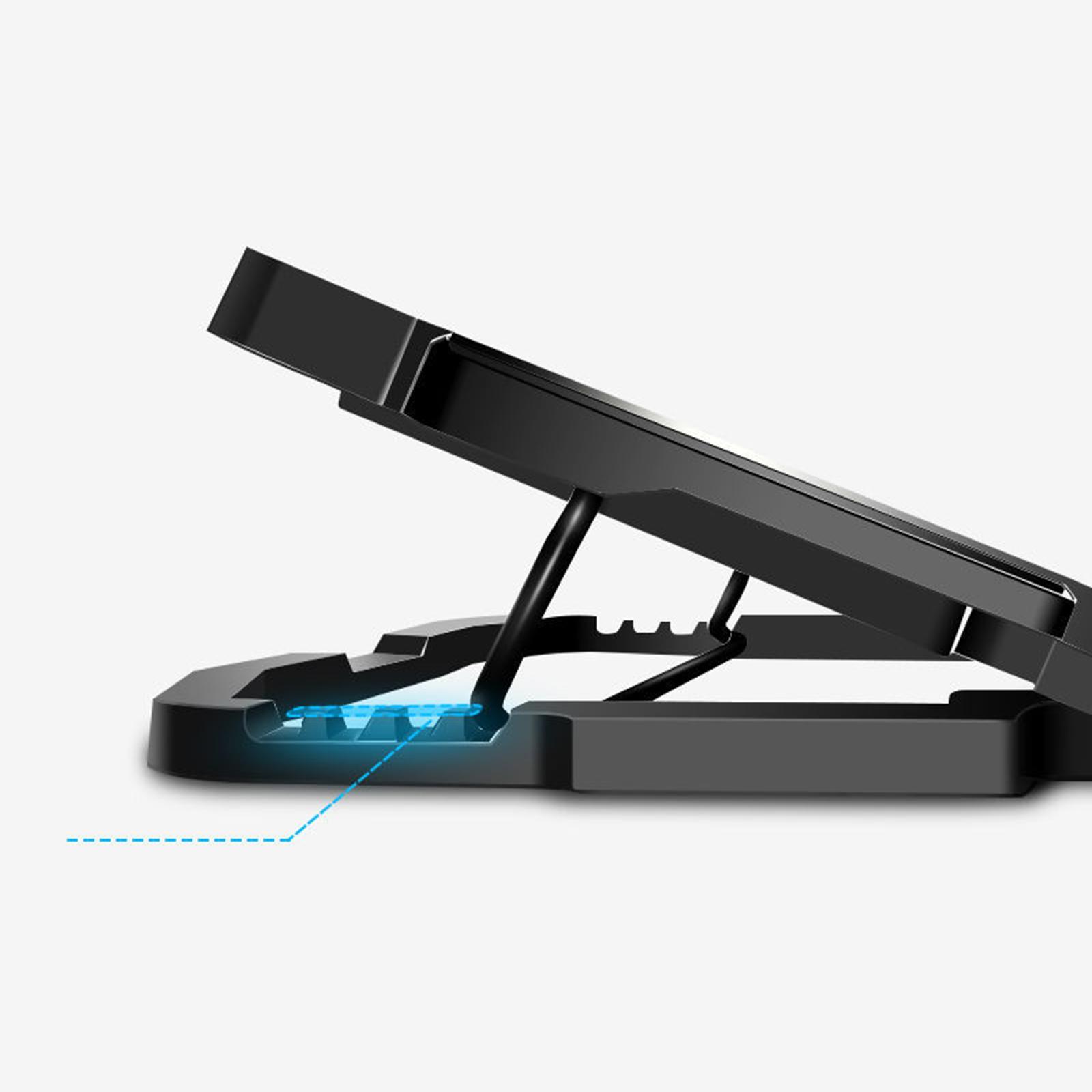 Gaming Laptop Cooler Stand Cooling Pad LCD Screen -16.5 Inches