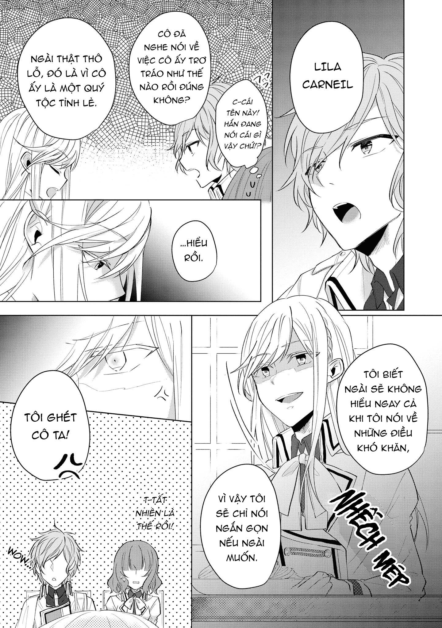 vị hôn phu là kẻ phản diện nên tôi hơi rén chapter 5 6